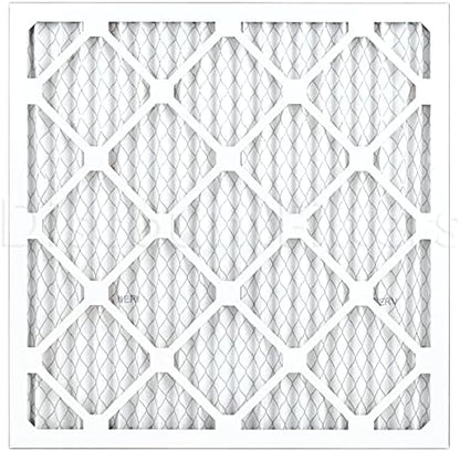 AIRx ALLERGY 20x20x1 MERV 11 Pleated Air Filter - Made in the USA - Box of 6, White