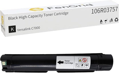 OEM 106R03757 Toner Cartridge Black Extra High Capacity 10,700 Page-Yield Works with Printer Models Xerox VersaLink C7000 C7000N C7000DN C7000V (Black)