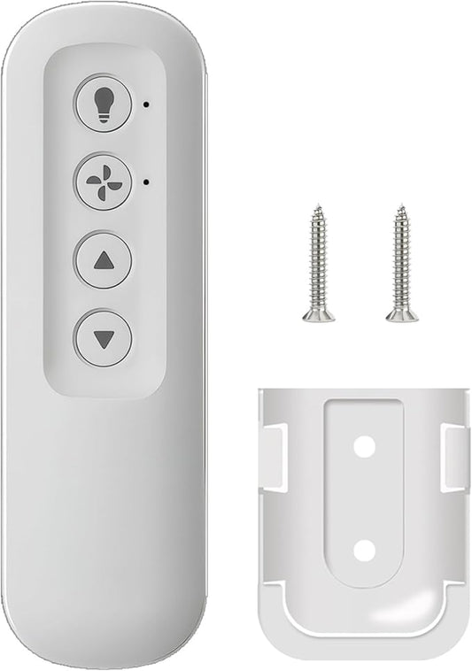 99813 Ceiling Fan Remote Control for Hunter Fan Remote Replacement 3-Speed and Light Dimmer with Wall Bracket,Replace Hunter 99770 99392 99118 99123 99188
