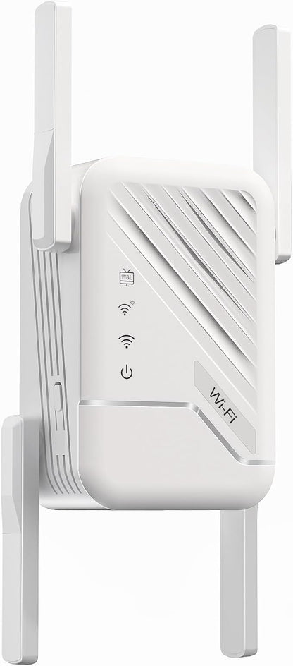 2026 Best WiFi Extender Signal Booster, Internet Extender Covers Up to 13389 Sq.ft for Home, Long Range WiFi Repeater with Ethernet Port, Wireless Router Amplifier Easy Setup,Wide Compatibility