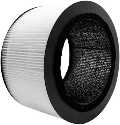 Nispira BAPF160 Replacement Filter K for Bionaire Air Purifier BAP9360W BAP9260W 3-in-1 True HEPA Activated Carbon, 3 Packs