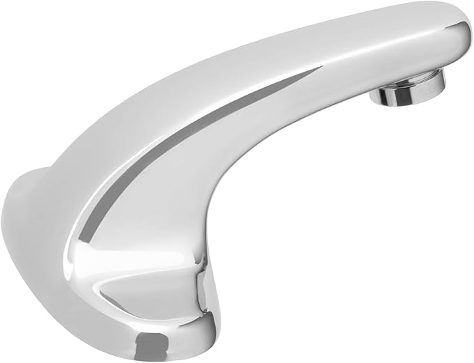Sloan Optima EBF-650 Sensor Activated Touch-Free Faucet, Commercial Grade with Mounting Hardware - 0.5 GPM Battery-Powered Deck-Mounted Low Integrated Base Body with 8" Trim Plate, 3315139BT