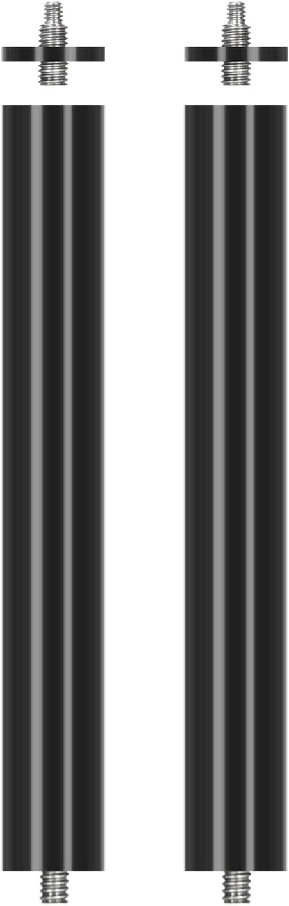 TARION Modular Base Extension Rod - 21.6"/55cm Extension Pole Set (2× 10.8" Sections) Compatible with Titanrig Lite Z, Desktop, Studio, Cart Products