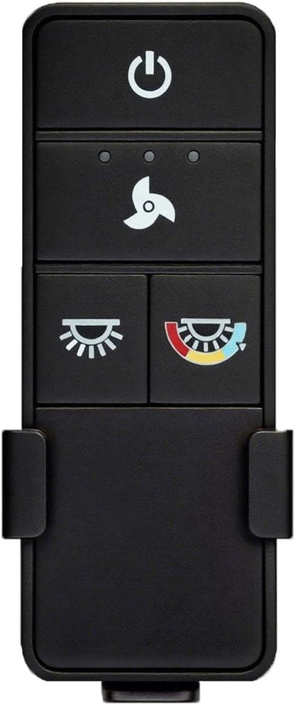 TX028C-S Ceiling Fan Remote Control for Hampton Bay - 3 Speed, Light Dimmer Compatible with TX028C-S, A25-TX028C, A25TX028CS