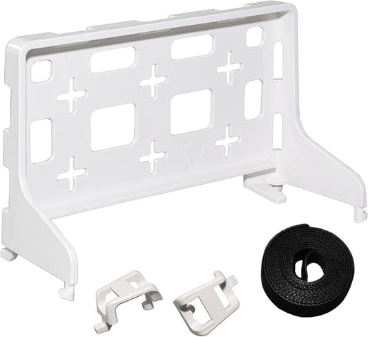 49605-aub Structured Media Panel Accessories Enclosure Universal Shelf Mounting Bracket for Leviton Media Panel -That Supports 20lbs of Weight - White