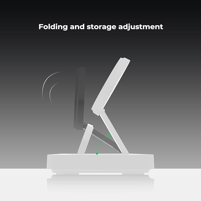 Wireless Charger Station 3 in 1, Fast Charging for iPhone 15/14/13/12 Pro/Max/Mini/Plus, Apple Watch 8/7/6/SE/5/4/3/2, AirPods 3/2/Pro/Pro 2, with Adapter (White)