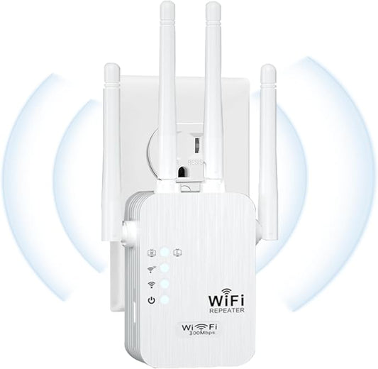 2025 WiFi Extenders Signal Booster for Home Long Range Up to 9800 sq. ft & 40 Devices, WiFi Extender Signal Booster, Internet Booster, Long Range WiFi Extender,Quick Setup-Medium