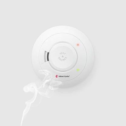 Bellman & Symfon Smoke and Fire Alarm Transmitter – Visit Smart Home System Component - Deaf and Hard of Hearing – Emergency Alert Fire Detector for Seniors and Assisted Living Safety