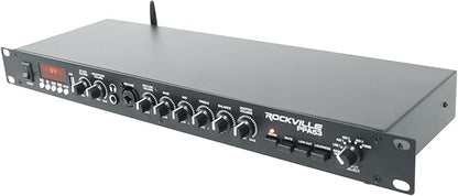 Rockville PPA53 Preamp Pro 1U Preamplifier w/Bluetooth, USB/Computer Interface, Multi-Input, High-Fidelity Audio, for Home Studio Recording & Live Sound