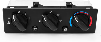 Q21-6012 AC Climate Control Module Compatible with Peterbilt 325 330 335 337 348 357 365 367 378 379 384 385 386 388 389 Trucks A/C Control Panel, Q216012 HVAC Air Temperature Controller Switch Unit