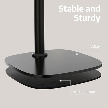 LitONES 2Pcs Desktop Video Conference Lighting for Zoom Meeting, Computer, Laptop, Work from Home with Nature Soft Light, Adjustable Brightness & Color Temp and Flexible Stand & Versatile Phone Holder