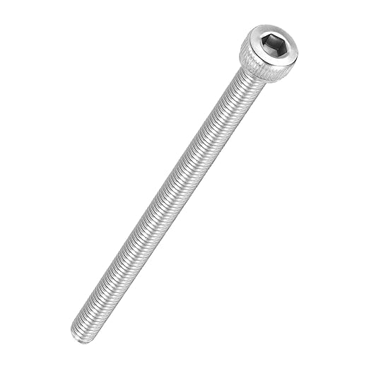 Kozelo 10pcs Socket Head Cap Screws - [M4-0.7 x 65mm] 304 Stainless Steel Allen Socket Drive for Electrical Motor 3D Printing Fan Engine Replacement Use, Silver