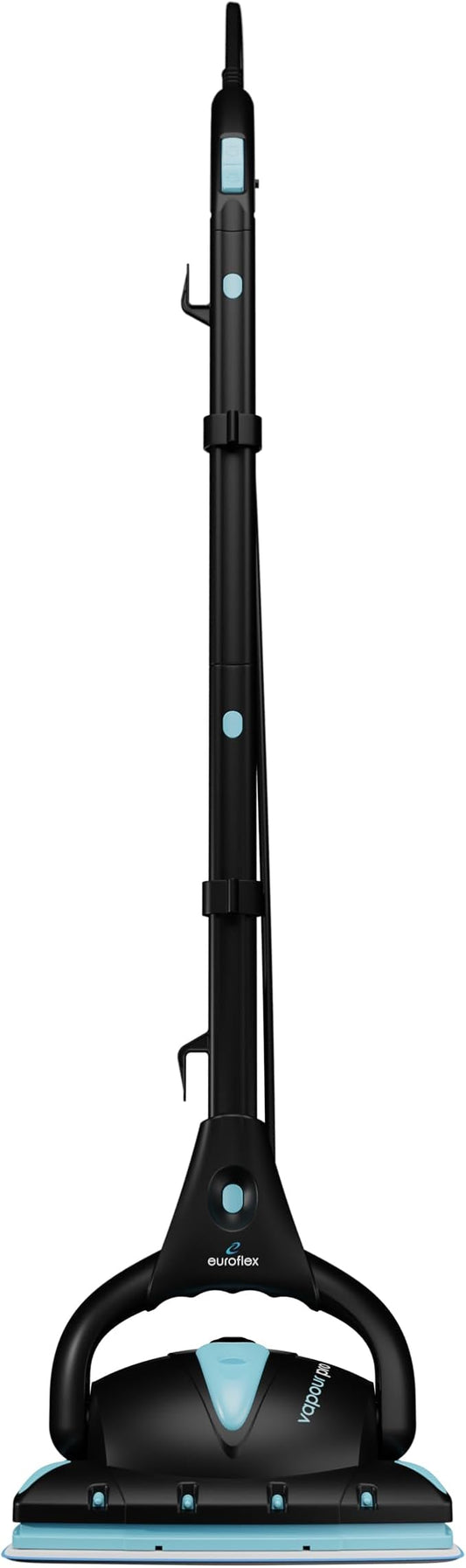 Euroflex Vapour Pro Steam Mop & All-in-One Steam Cleaner 20-Piece Set - Commercial Grade 295°F & 50 PSI - Good Housekeeping #1 Rated; Kills 99.9% Bacteria & Viruses (H1N1); 5-Year Warranty