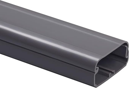 TV Cord Hider - 39in(3xL13in) Cord Covers for Wall Mounted TV Cable Hider Wall Kit | Wire Hiders for TV on Wall, Wire Covers for Cords, Cord Concealer Hide Cords, 1.5" W*0.75" H, Grey