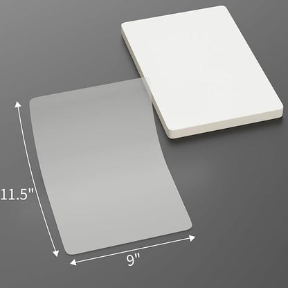 Clear Thermal Laminating Pouches – 9 x 11.5 Inch, 5 mil Thick (50 Pack) – Professional-Grade Lamination Sheets for Documents, Photos & Crafts – Fits 8.5 x 11 Letter Size Paper - [5mil 50 Packs]