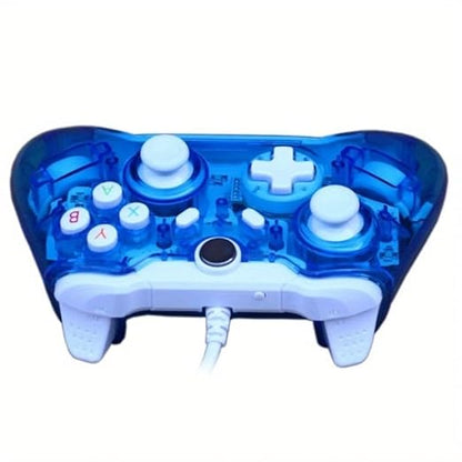 Seven Fairies Wired USB Game Controller for Windows PC, Android, Nintendo Switch & Steam Deck, Hall Effect Joysticks, Turbo, Dual Vibration, Plug and Play Gaming Gamepad with Ergonomic Design