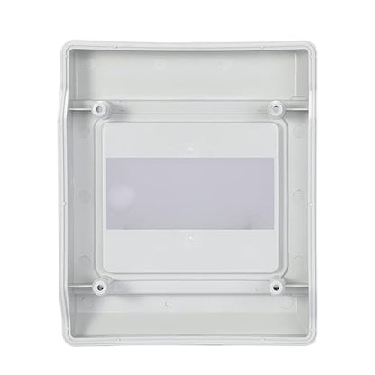 Mollom 6 Way Power Distribution Box with Bus Bars and Din Rail for Miniature Circuit Breaker MCB, Waterproof IP66.Padlock Available for Indoor and Outdoor Use