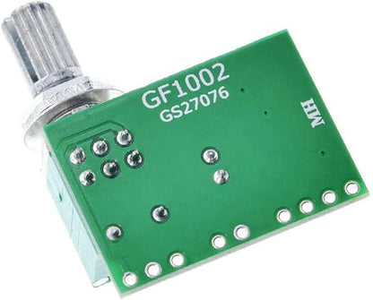 Gebildet Mini 3W+3W DC 5V Audio Amplifier Handy Digital Power Amp Module Board Dual-Channel PAM8403 Stereo Amplifiers with Potentiometer for DIY Portable