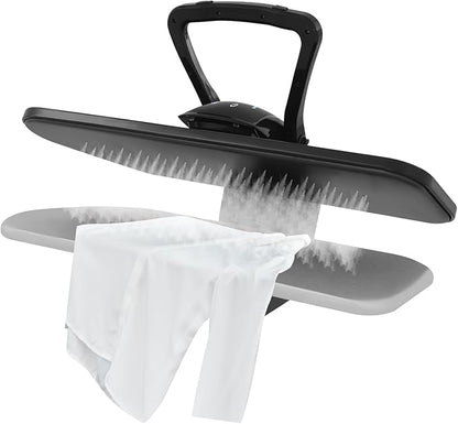 JLYNOWPT Professional Steam Iron Press with LED Touch Screen, Large Steam Iron Press with 5 Fabric Settings 1800W Electronic Iron Press with Spray Bottle & Press Pad for Perfect Ironing