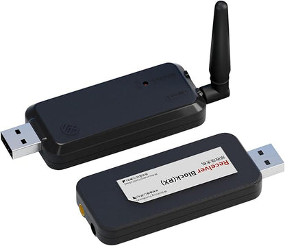 SPENFiLY Wireless Infrared Remote Control Extender, Infrared Repeater Kit, Infrared Remote Control Wireless Connection Home Appliances Compatible with Multiple Infrared Devices (Control of 4 Devices)