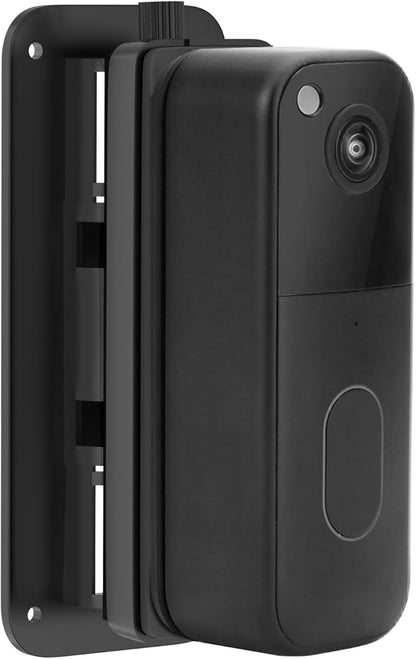 Adjustable (30°to 145°) Doorbell Camera Mount for Blink Video Doorbell/2nd Gen (newest model), No-Drill Mounting Kit Accessories for Blink Doorbell, Angle Mounting Bracket Wedge for Apartment, Renter