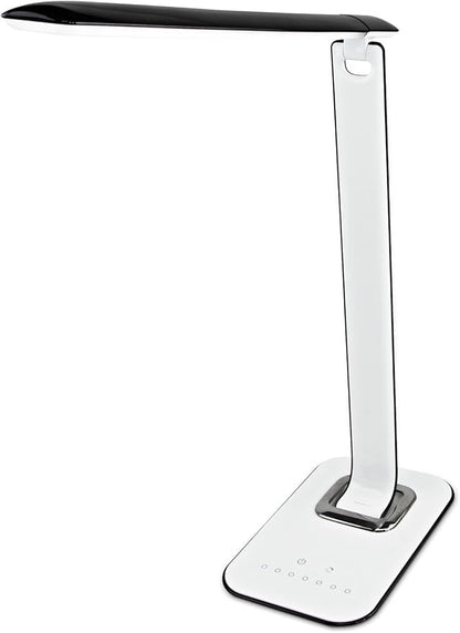 Turcom LED Desk Lamp With USB Charging Port Dimmable Touch Controls w/Color Adjustment, Eye Care Task Lamp, 5W, 1000 Lux,Multicolor