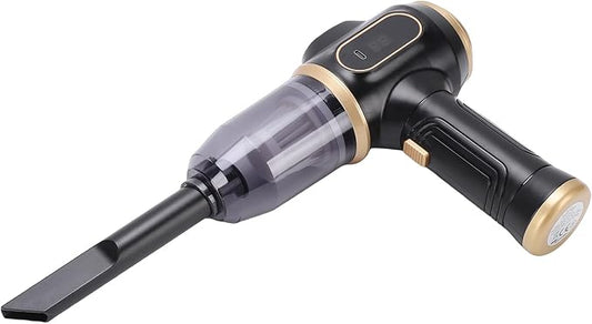 ZDAGELD Powerful Suction, Compact and Portable, Long Lasting Battery Portable Vacuum Cleaner, Ergonomic Handle Design, Multiple Attachments for Car, Sofa, Mattress