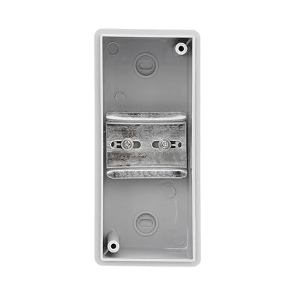 MOLLOM 2 Way Circuit Breaker MCB Distribution Protection Box with DIN Rail, IP65 Waterproof,for Indoor and Outdoor