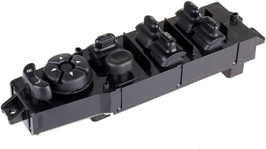 Power Window Master Control Switch Front Left Compatible 2002-2010 for Dodge Ram 2500 2002-2010 for Dodge Ram 1500, Power Window Switch 56049805AB