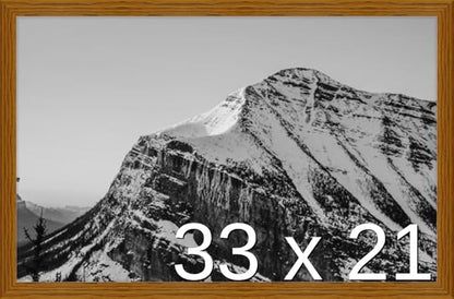 Frame It Easy 33 x 21 Hazel Wood Frame (Derby)