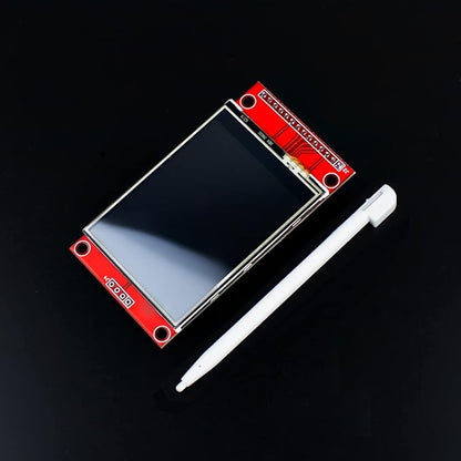 Hosyond 2.4 Inches TFT LCD Touch Screen Shield Display Module 320x240 SPI Serial ILI9341 with Touch Pen Compatible with Arduino R3/Mega2560 Development Board