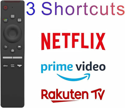 Replacement Remote for Samsung TV, Universal Remote Control for Samsung Smart TV 2025-2015 Neo, OLED, UHD, 4K, 2K, Infrared, No Voice, No Bluetooth, No OEM