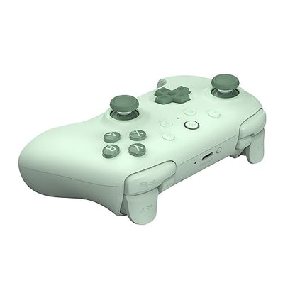8BitDo Ultimate 2C Wireless Controller for Windows PC and Android, with 1000 Hz Polling Rate, Hall Effect Joysticks and Triggers, and Remappable L4/R4 Bumpers (Green)