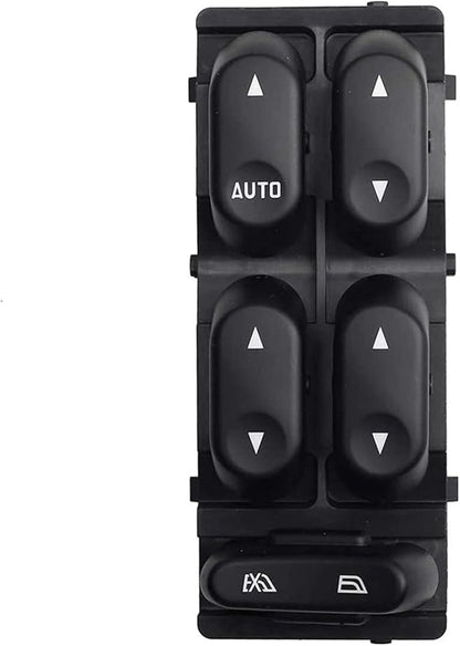 1L2Z14529BA Driver Side Power Master Power Window Switch Compatible with 2002-2004 Ford F250 F350 F450 F550 Super-Duty, 2002-2003 Explorer, 2002-2005 Excursion & Mercury Mountaineer