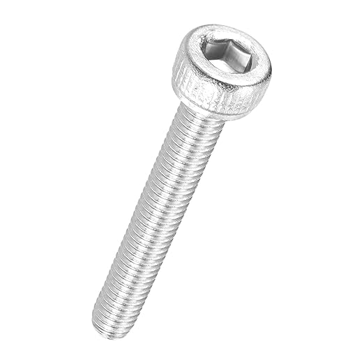 Kozelo 50pcs Socket Head Cap Screws - [M3-0.5 x 20mm] 304 Stainless Steel Allen Socket Drive for Electrical Motor 3D Printing Fan Engine Replacement Use, Silver