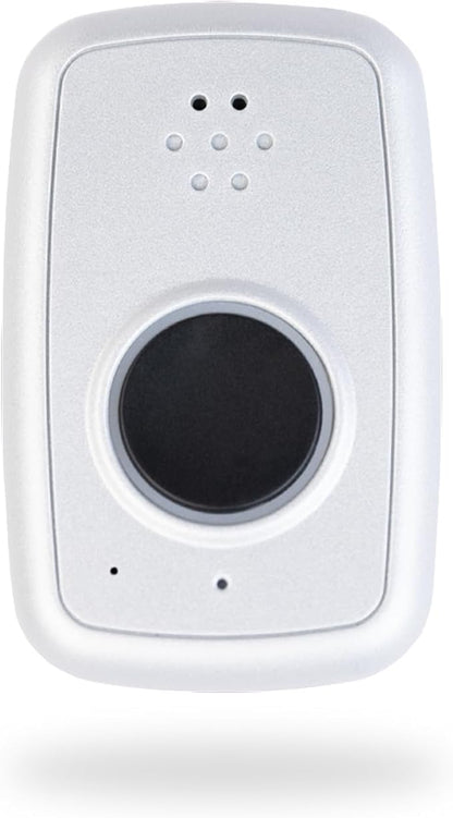 ADT - On-The-Go Mobile Medical Alert System for Seniors - GPS Capabilities, Included Waterproof Wearable Panic Button, 24/7 U.S. Based Monitoring (Black Wristband)