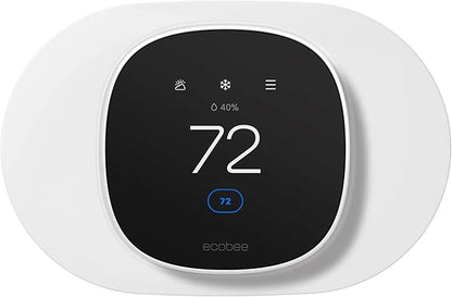 Tim Kit for ecobee Smart Thermostat Essential 2025, Wall Plate Cover Accessory for ecobee Thermostat, Easy to Install Cover Imperfections for Your Wall