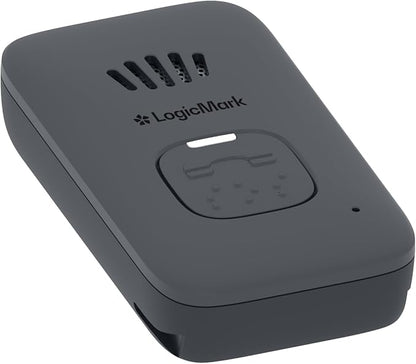 LogicMark Freedom Alert Mini, Home Medical Alert System for Seniors and Elderly, Wearable Mobile Device, 2-Way Calling, GPS, Fall Detection, Subscription Based