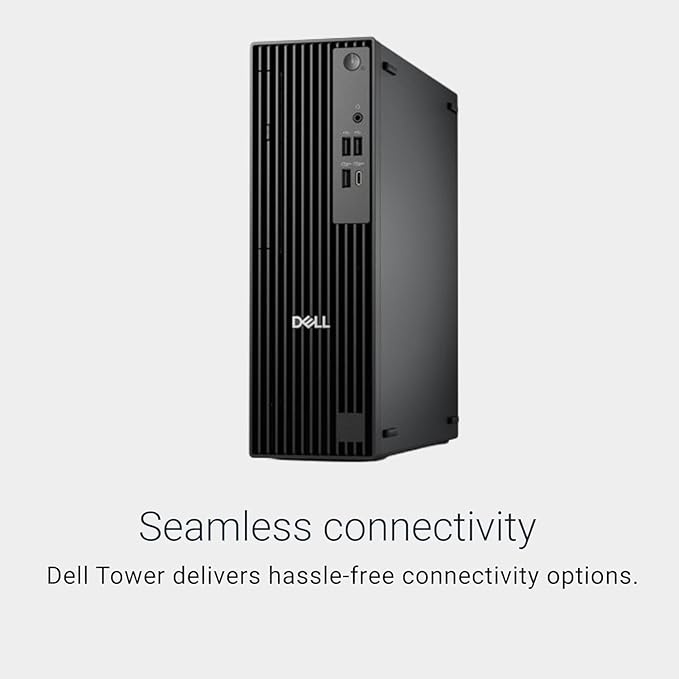 Dell Pro Slim QCS1250 Business Desktop, New OptiPlex Version, Intel Core i7-14700(20 Core, 28 Threads), 16GB DDR5 RAM, 512GB PCIe SSD, Ultra-Quiet Design, Dual 4K Monitor Support, USB-C, Windows 11