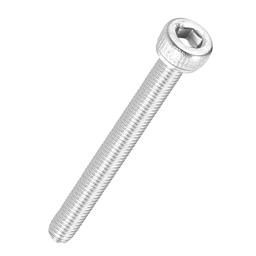 Kozelo 100pcs Socket Head Cap Screws - [M3-0.5 x 30mm] 304 Stainless Steel Allen Socket Drive for Electrical Motor 3D Printing Fan Engine Replacement Use, Silver