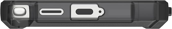 URBAN ARMOR GEAR UAG for Samsung Galaxy S25 Case 6.2" with Kickstand Plasma XTE - Compatible with Magnetic Charging Transparent Rugged Military Drop Tested Protective Cover, Ash/Titanium