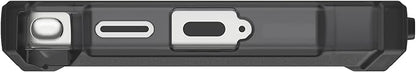 URBAN ARMOR GEAR UAG for Samsung Galaxy S25 Case 6.2" with Kickstand Plasma XTE - Compatible with Magnetic Charging Transparent Rugged Military Drop Tested Protective Cover, Ash/Titanium