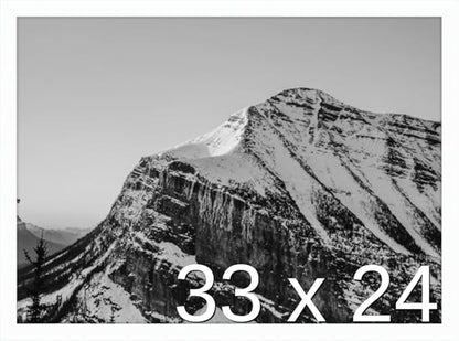 Frame It Easy 33 x 24 White Wood Frame (Derby)