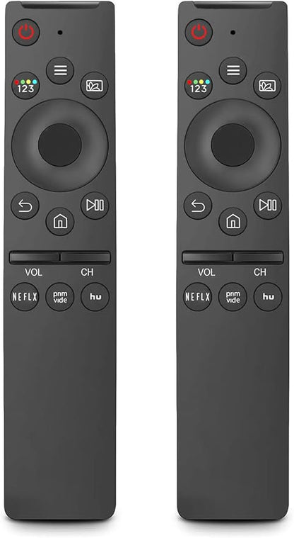 (Pack of 2) Replacement Remote Control for Samsung TV, Compatible for All Samsung TV LED QLED UHD SUHD HDR LCD Frame Curved Solar HDTV 4K 8K 3D Smart TVs