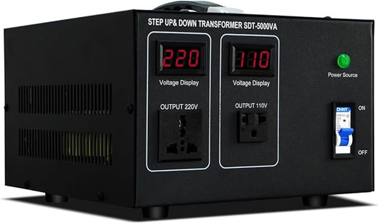 Step Down/Up Transformer 220v to 110v, 5000W Voltage Converter 110 to 220 Heavy Duty Power Transformer