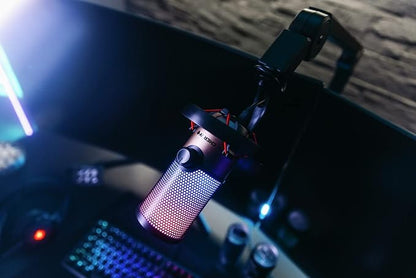 Cherry UM Series 3.0, 6.0 and 9.0 PRO RGB USB Microphone for PC, Mac, Gaming, Recording, Streaming, Podcasting, Studio and Computer Condenser. (UM 9.0 RGB PRO)