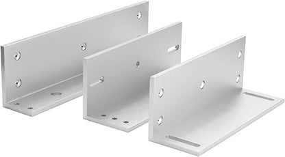 Z and L Bracket for 500KG 1200LBS Holding Force Electric Magnetic Lock Single Door Access Control Magnetic Door Locks