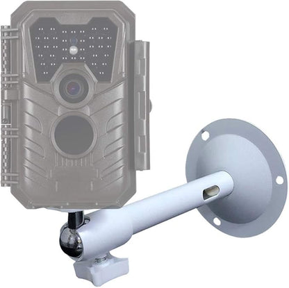 Folgtek Universal Camera Wall Mount Ceiling Mount Tree Holder, Hunting Camera Accessories (White-4pcs Long)