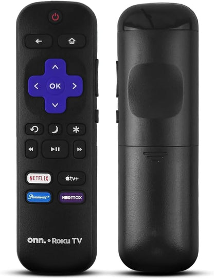 Ceybo Original OEM Replacement Remote Control for Roku Smart TV with Netflix, Paramount, Apple TV, and HBO Max Shortcut Buttons