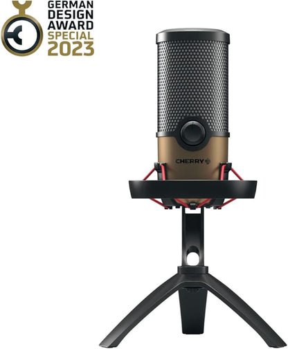 Cherry UM Series 3.0, 6.0 and 9.0 PRO RGB USB Microphone for PC, Mac, Gaming, Recording, Streaming, Podcasting, Studio and Computer Condenser. (UM 9.0 RGB PRO)